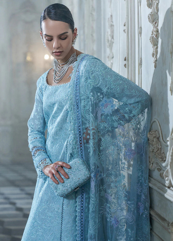 Sobia Nazir Unstitched Embroidered Luxury Lawn 3 Piece Suit SN26ULE D-04 A - Eid Collection