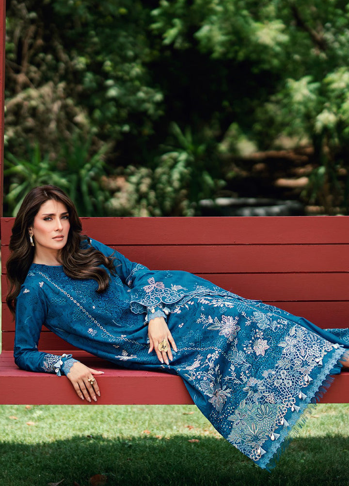 Florent Unstitched Printed Lawn 3 Piece Suit FL26ULE FEF-2A - Eid Collection