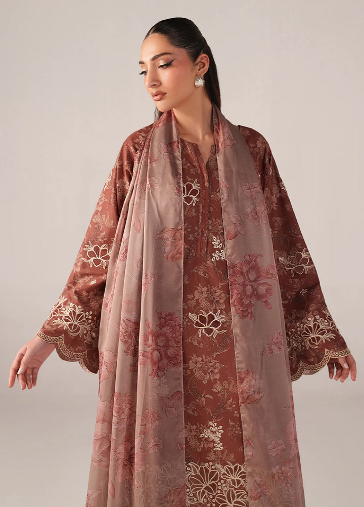 Iznik Unstitched Embroidered Lawn 3 Piece Suit IZ26US SS-02 - Summer Collection