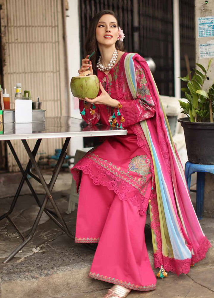 Signature by Charizma Unstitched Printed Lawn 3 Piece Suit CHR26USL CS6-04 - Summer Collection