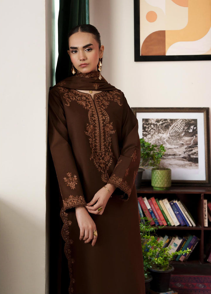 RajBari Women RTW Embroidered Lawn 3 Piece Suit RB26PLE Rouge 04 - Eid Collection