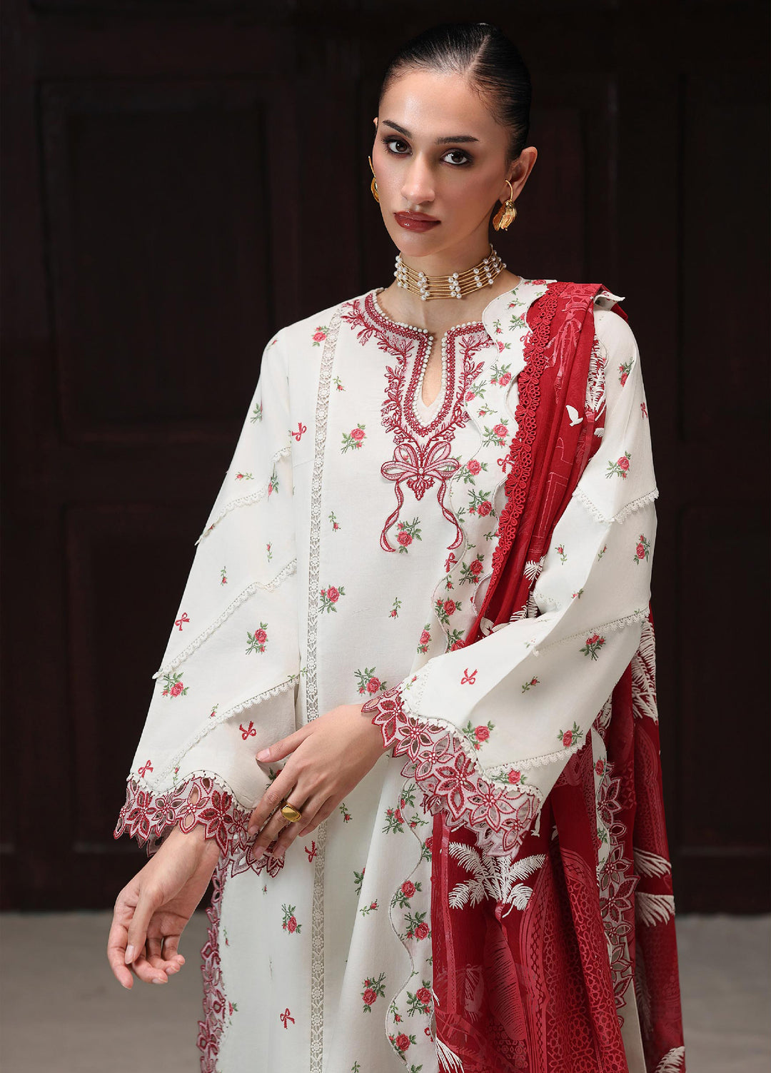 Q Prints by Qalamkar Unstitched Printed Lawn 3 Piece Suit QLK26UQL HANIA QQP-02 (B) - Summer Collection