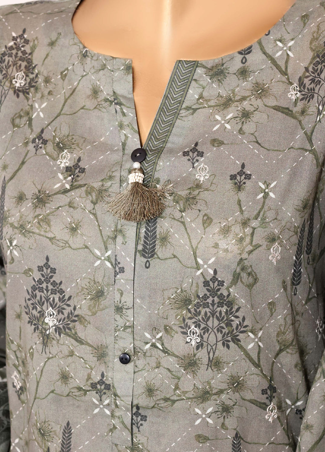 Hz Textiles RTW Cutwork Kari Printed Lawn 3 Piece Suit HZ26ULC CPE-3P-013 - Summer Collection