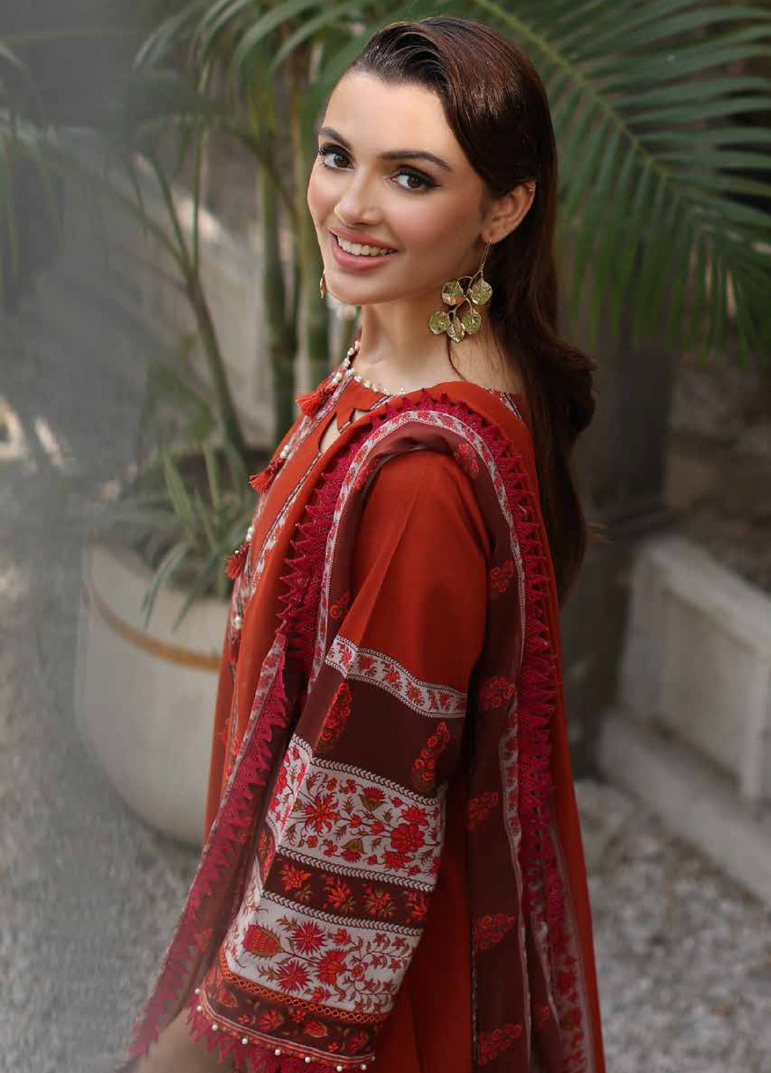 C Prints by Charizma Unstitched Printed Lawn 3 Piece Suit CHR26UCP CP6-09 - Summer Collection