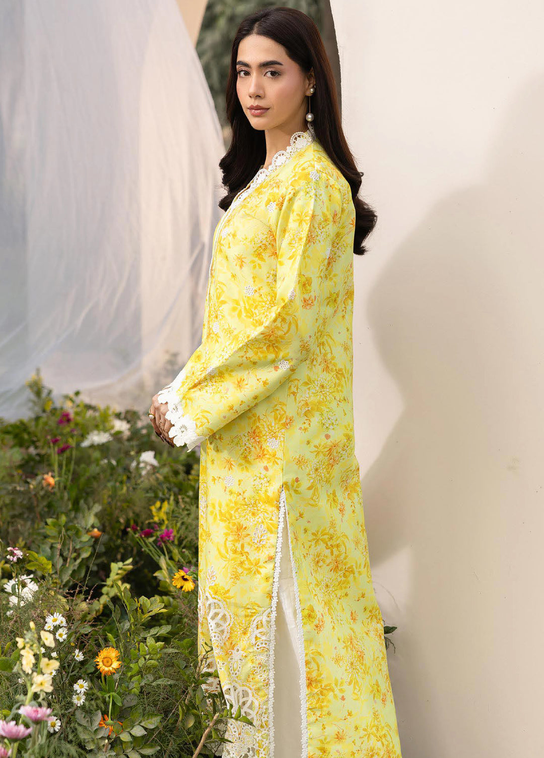 Summer Printkari Exclusive by RajBari Unstitched Embroidered Lawn 3 Piece Suit RB26USP D-05 - Casual Collection