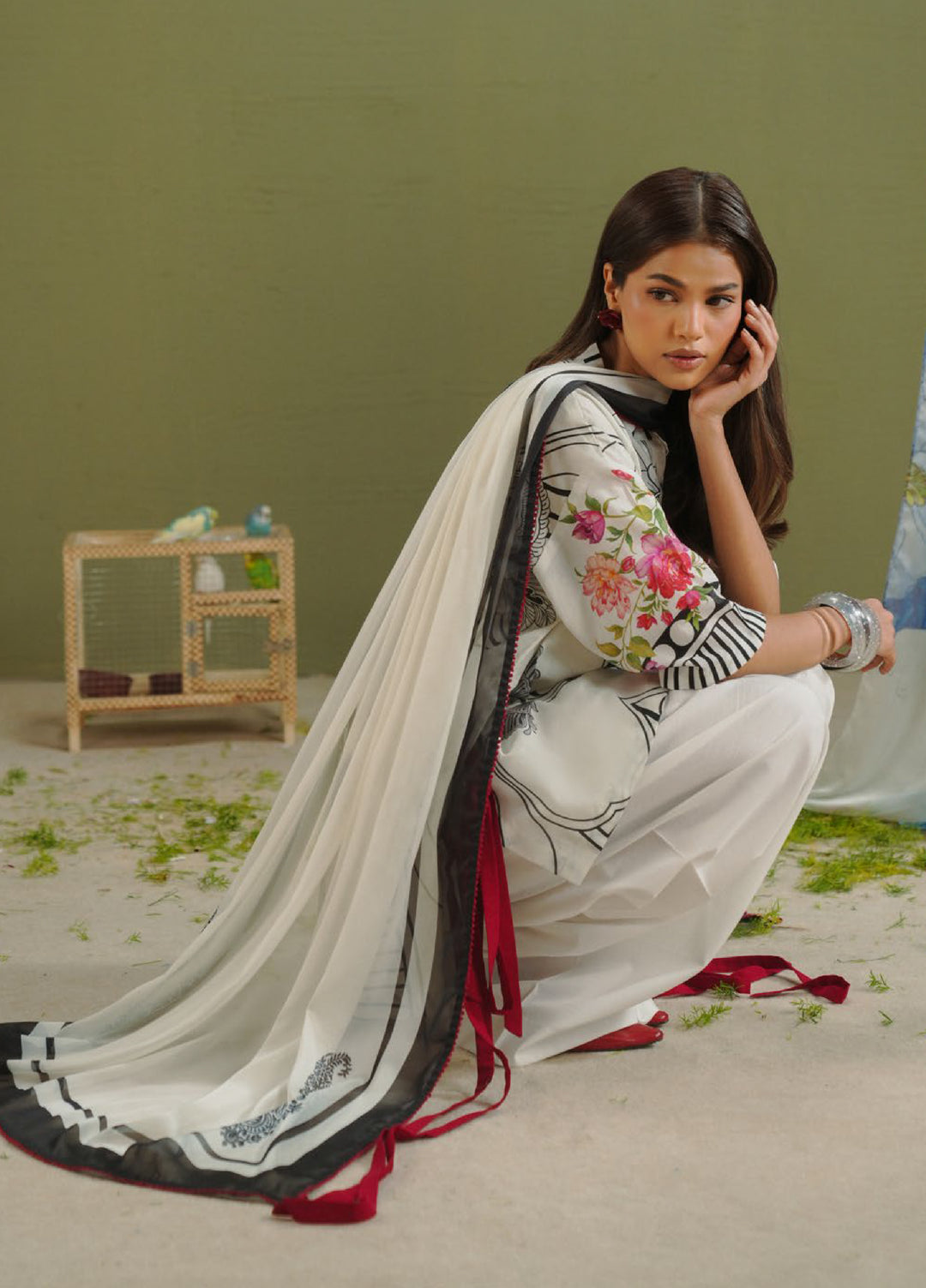 Coco by Zara Shahjahan Unstitched Printed Lawn 3 Piece Suit CZS26PS ZCP-26 10 A - Summer Collection