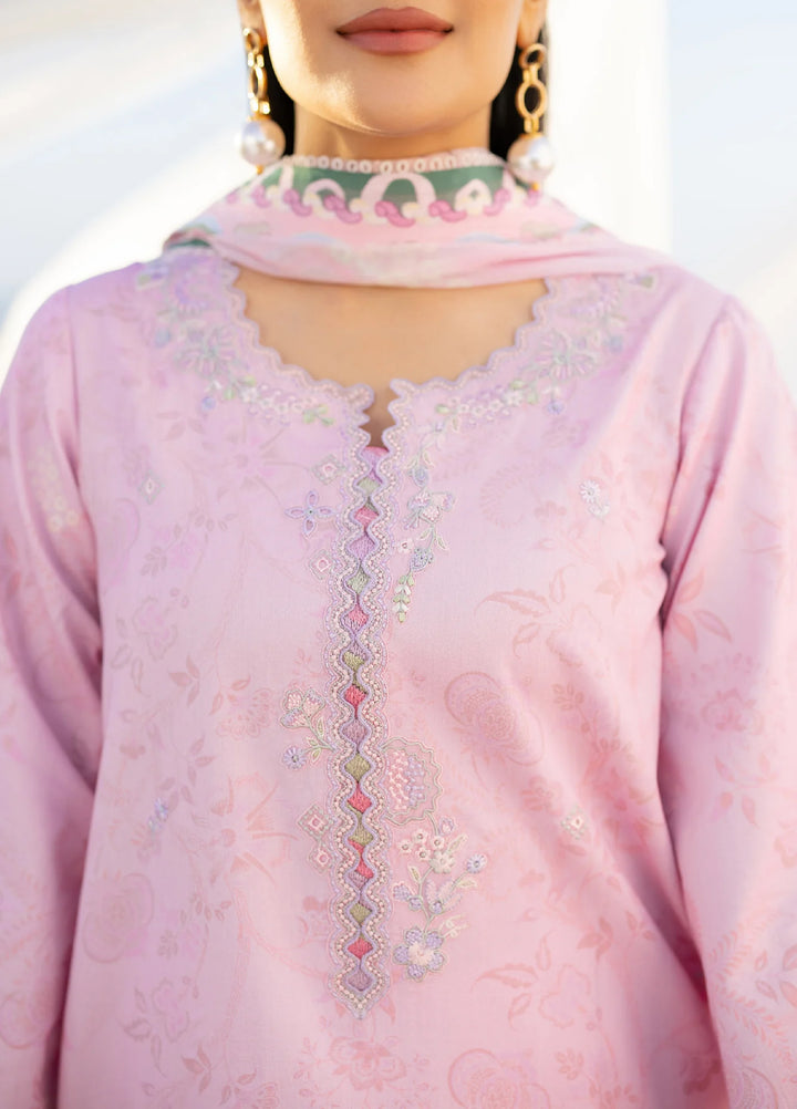 Afsanah by Seran Unstitched Embroidered Lawn 3 Piece Suit SN26UAVII D4-AYLA - Summer Collection