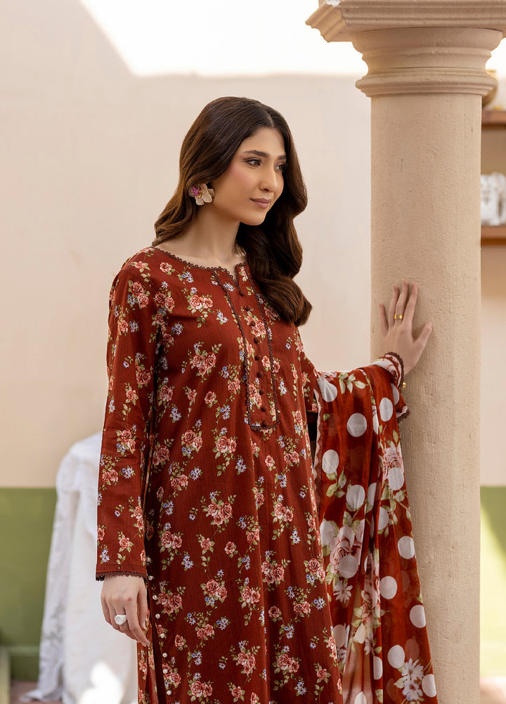 Salina by Regalia Textile Unstitched Printed Lawn 3 Piece Suit RG26PUS D-7 - Summer Collection