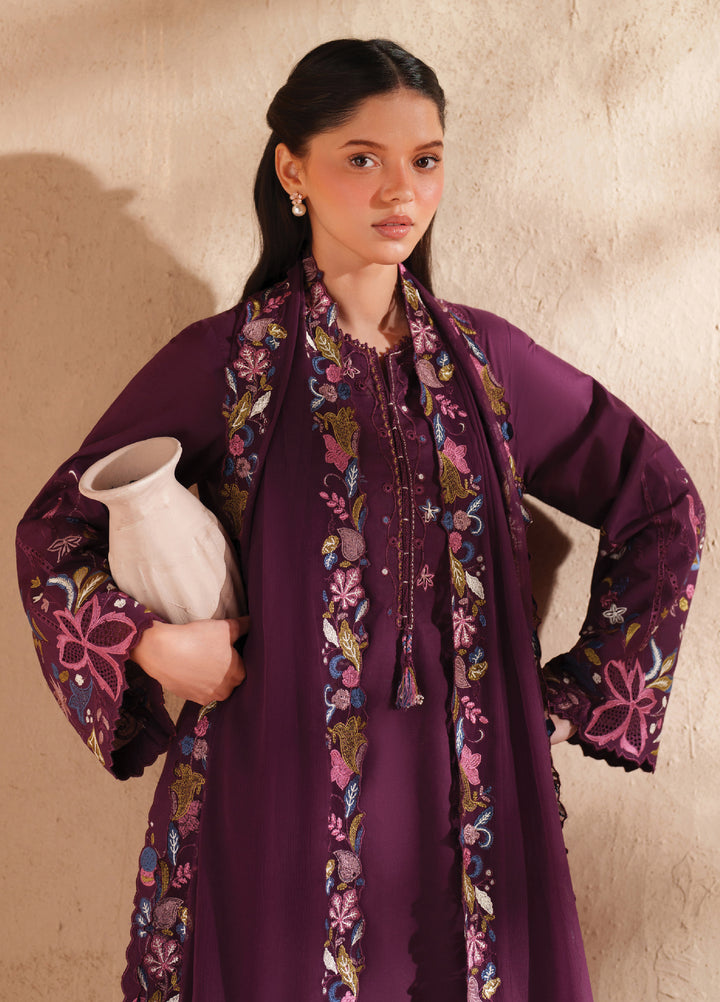 Iznik Unstitched Embroidered Lawn 3 Piece Suit IZ26ULE EL-03 - Eid Collection