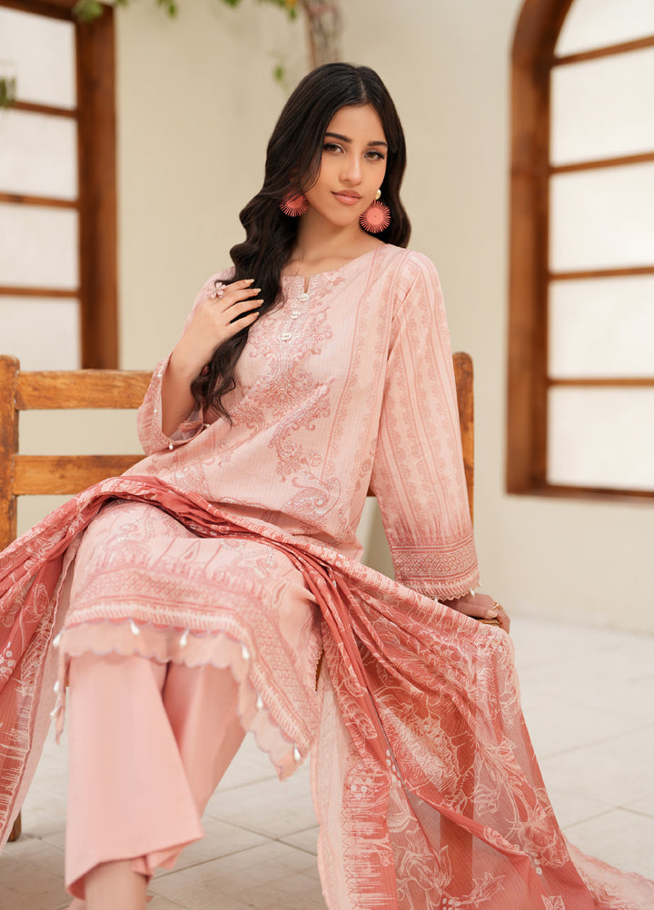 Salina by Regalia Textile Unstitched Printed Lawn 3 Piece Suit RG26DPS D-3 - Summer Collection