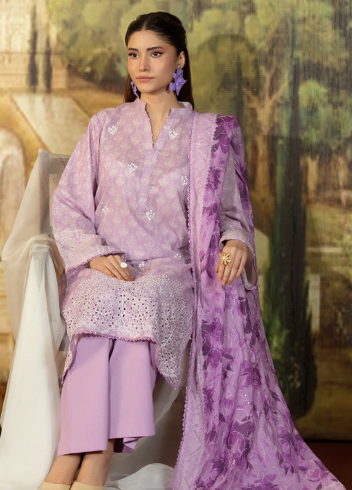 Regalia Textile Unstitched Embroidered Lawn 3 Piece Suit RG26EUS D-7 - Summer Collection