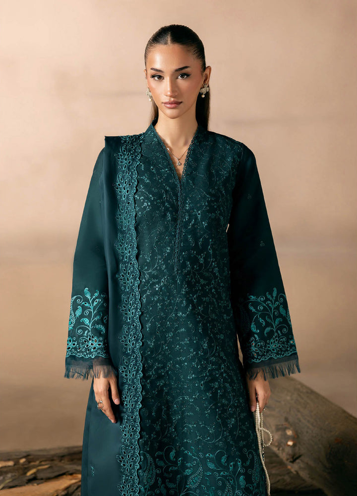 Sareen by Rajbari Unstitched Premium Viscose Chikankari 3 Piece RB25SC D-08 - Winter Collection