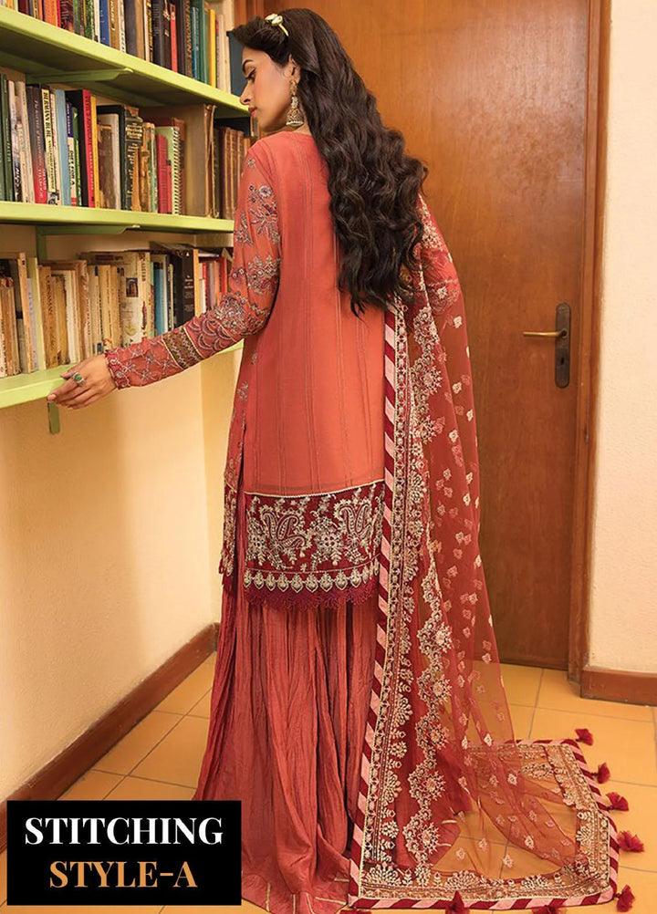 Xenia Formal Unstitched Luxury Chiffon Suits 3 Piece XE25FL Marie - Formals Collection