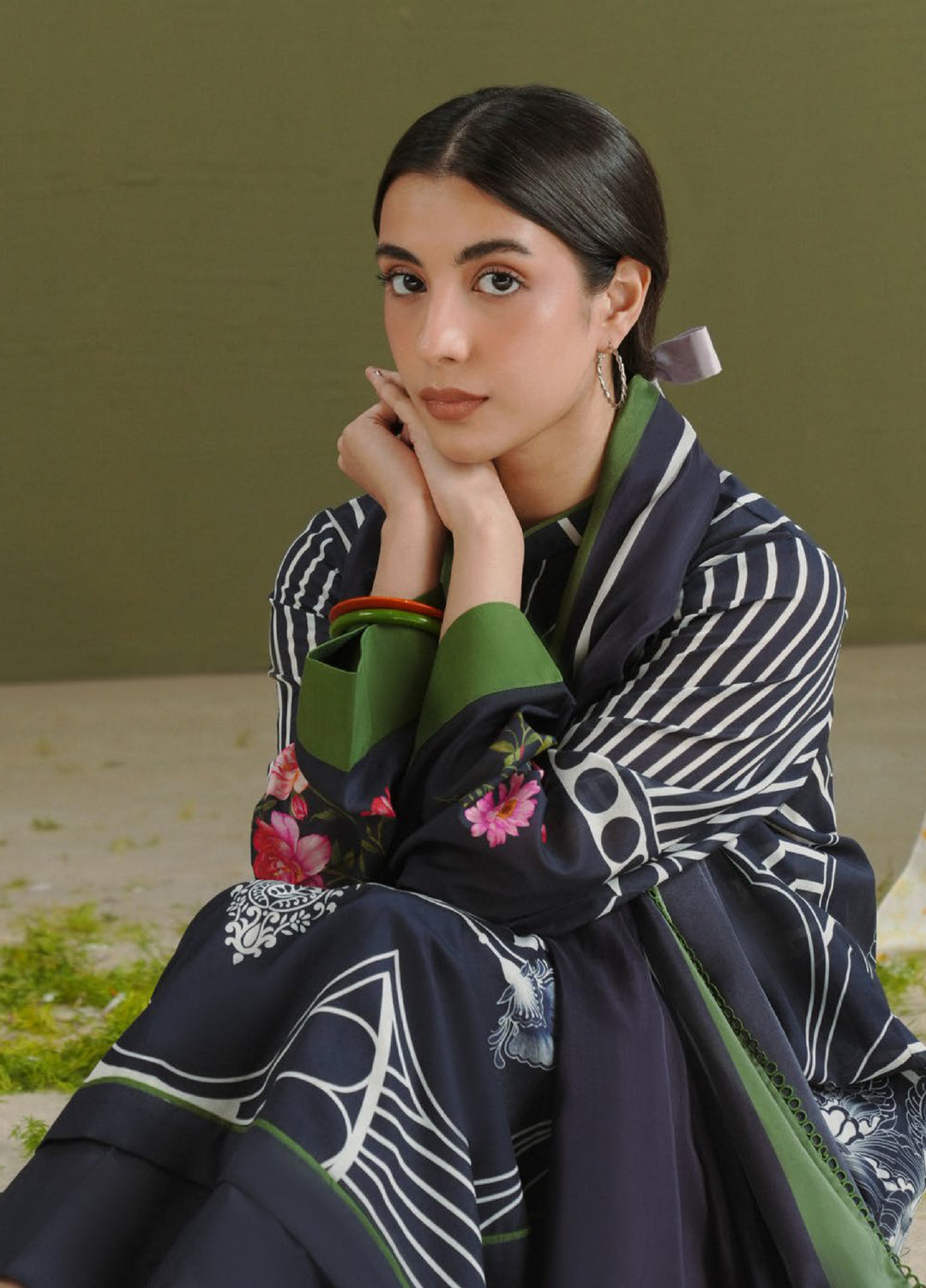 Coco by Zara Shahjahan Unstitched Printed Lawn 3 Piece Suit CZS26PS ZCB-26 10 B - Summer Collection