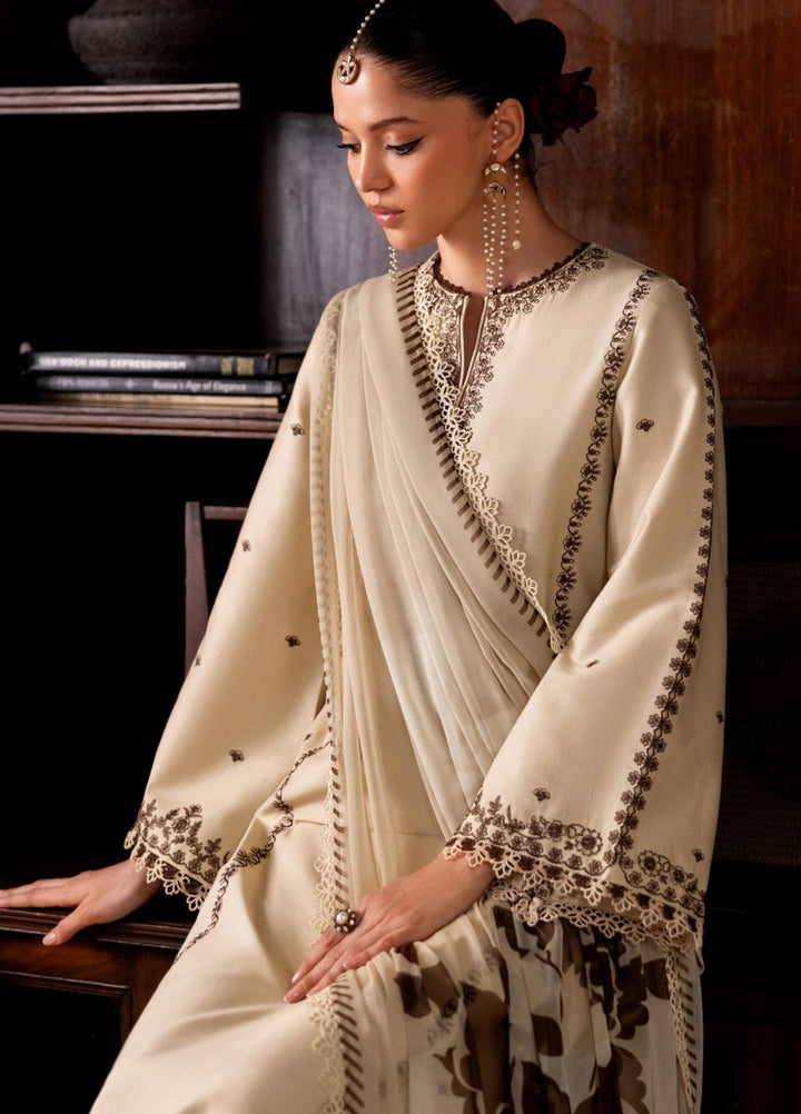 Zarif Unstitched Embroidered Lawn 3 Piece Suit ZR26ULF ARIA 07 - Festive Collection