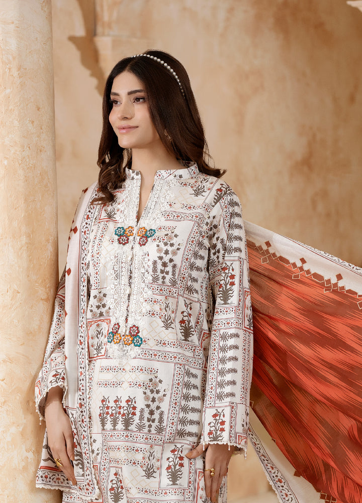 Salina by Regalia Textiles Unstitched Embroidered Lawn 3 Piece Suit RG26USVII D-10 - Summer Collection