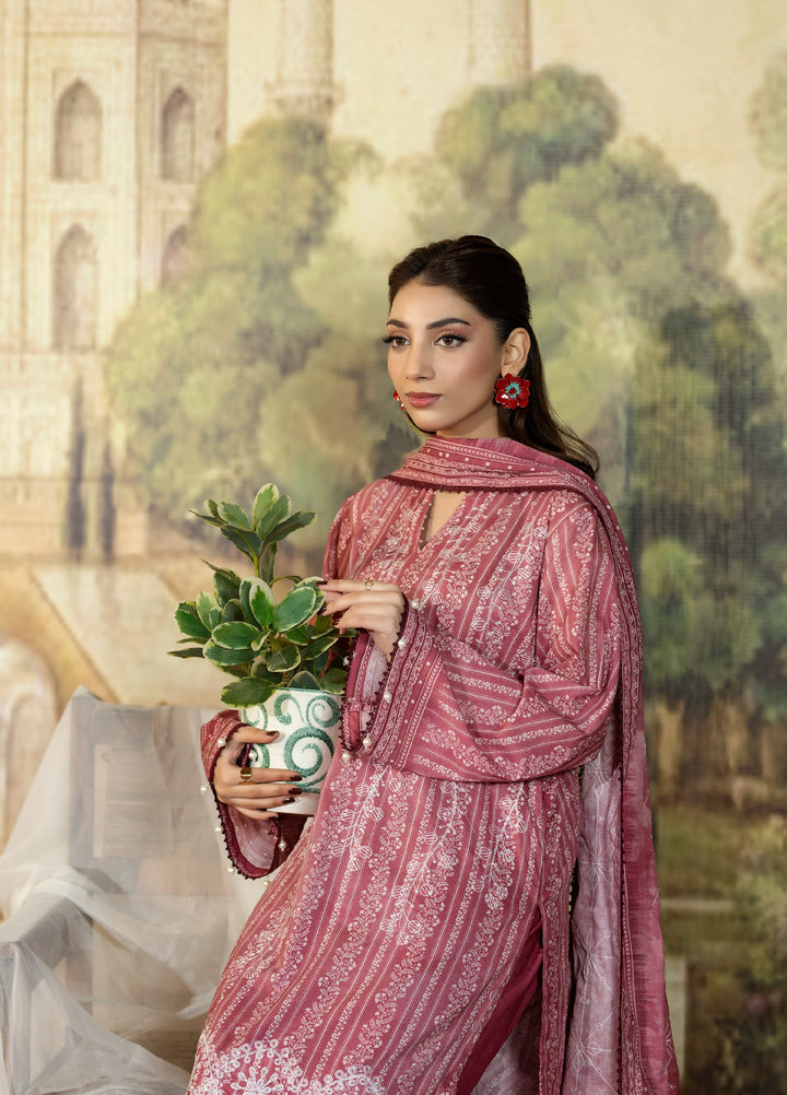 Regalia Textile Unstitched Embroidered Lawn 3 Piece Suit RG26EUS D-5 - Summer Collection