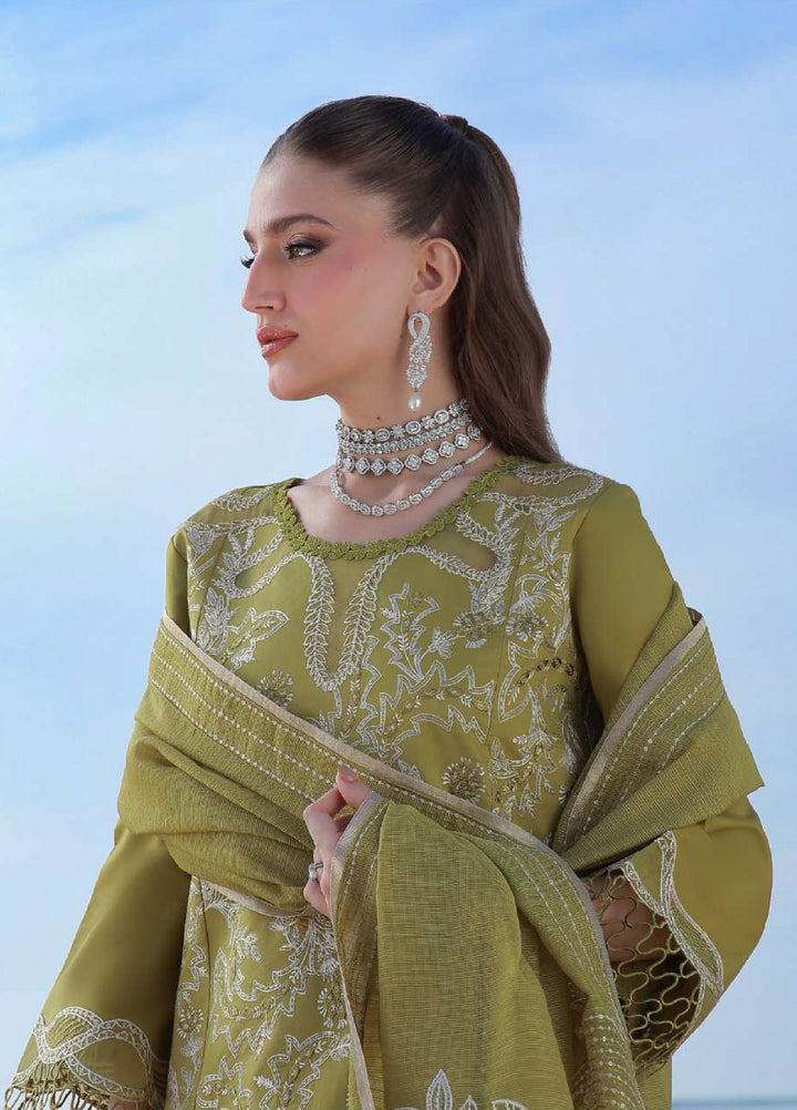 Rang Rasiya Premium Unstitched Embroidered Lawn 3 Piece Suit RR26UP D-11 Zariah - Festive Collection