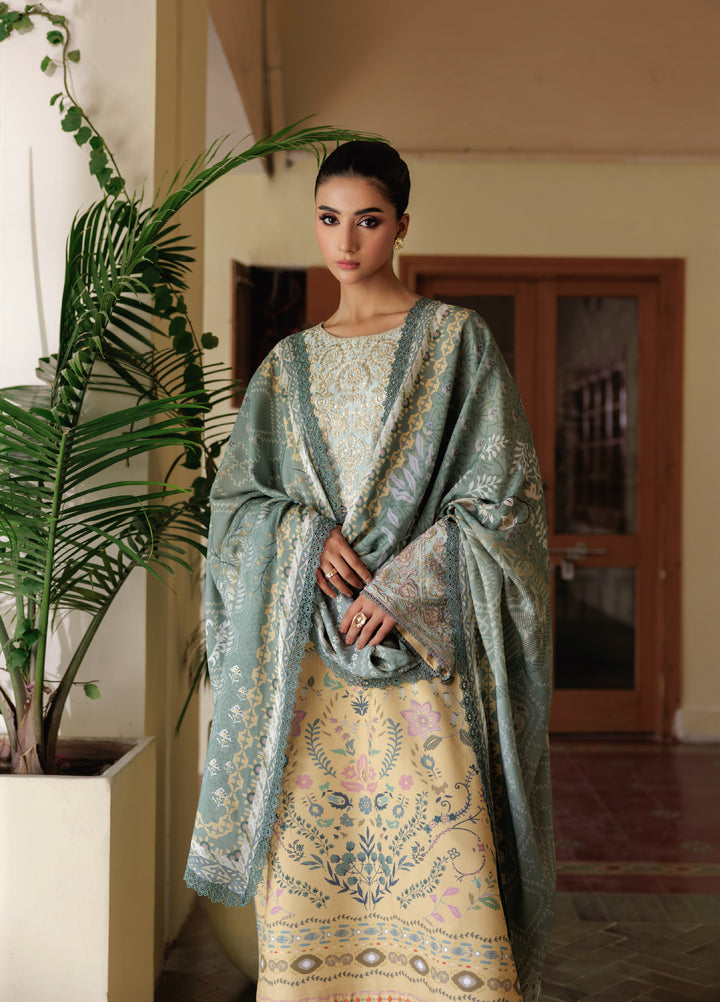 Zync by Florent Whispers Unstitched Embroidered Modal 3 Piece FL25WW FL-8B - Winter Collection
