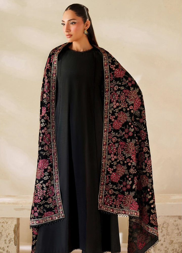 Zarif Velvet Shawls 1 Piece ZRF25VS ZRF-VS-03 - Festive Collection