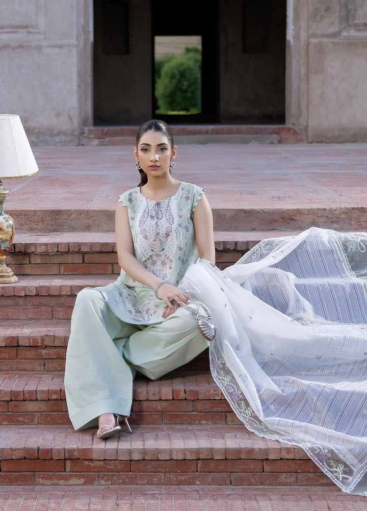 Inara by Javairia Women RTW Embroidered Lawn 3 Piece Suit IN26PJF Kriti - Festive Collection