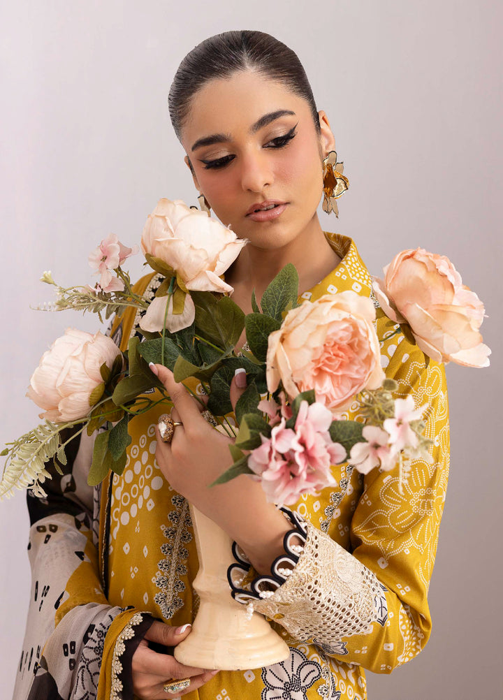 Rang e Bahar by Charizma Unstitched Embroidered Lawn 3 Piece Suit CHR26ULR CRB6-20 - Summer Collection