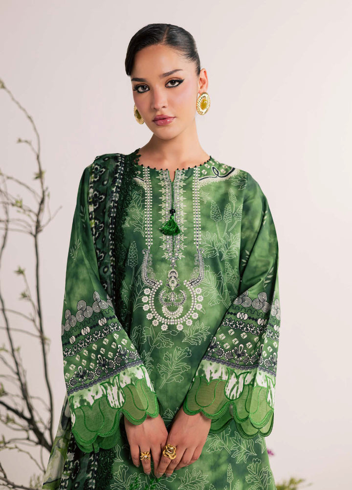 Daily Delight by Nureh Unstitched Embroidered Lawn 3 Piece Suit NU26UDDL DD-30 - Summer Collection
