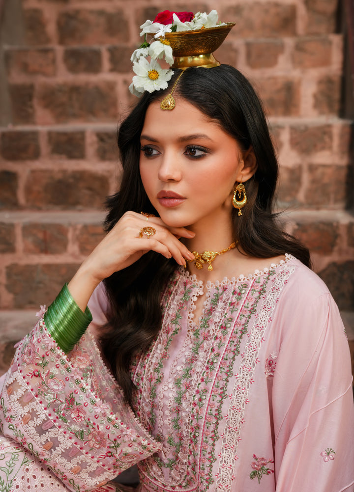 Ek Fasana by Kahf Premium Unstitched Embroidered Luxury Lawn 3 Piece Suit KHF26UFL KLB-3A DILNASHEEN - Festive Collection