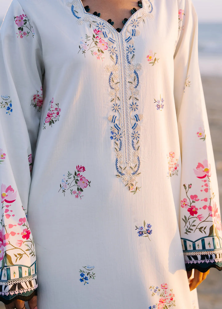 Afsanah by Seran Unstitched Embroidered Lawn 3 Piece Suit SN26UAVII D3-ZENIA - Summer Collection