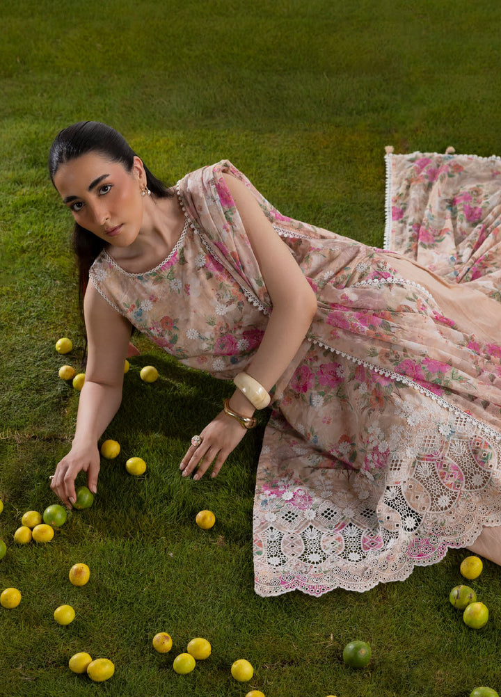 Bagheecha by Gul Ahmed Unstitched Embroidered Lawn 3 Piece Suit GA26ULB CL62453 - Casual Collection
