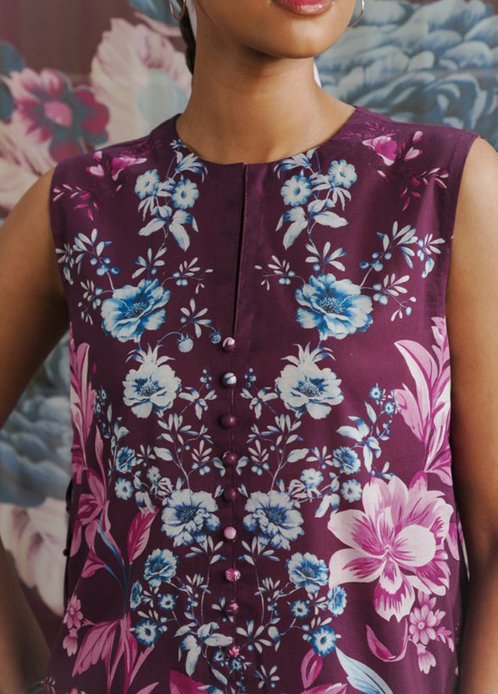 Coco by Zara Shahjahan Unstitched Printed Lawn 3 Piece Suit CZS26PS ZCP-26 06 B - Summer Collection