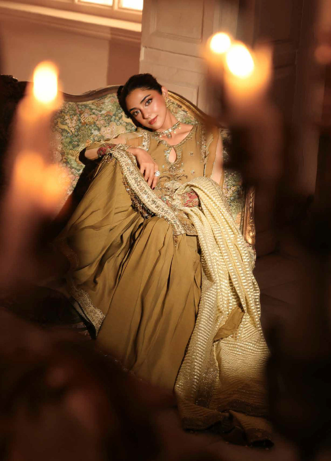 Dastan E Jashan by Charizma Unstitched Embroidered Chiffon 3 Piece Suit CHR26UDJ DJW6-06 - Festive Collection