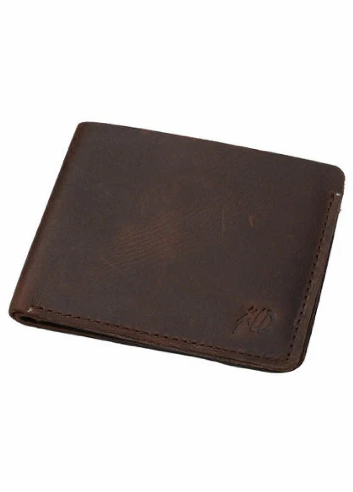 Vintage by Jild Mens Genuine Vintage Leather Wallet-RUST S1 - Wallets Collection