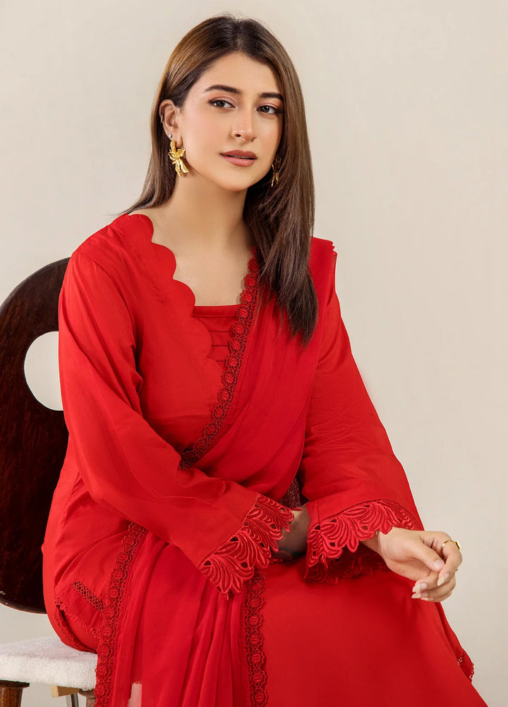 The Florea Edit by Alyra RTW Hand Work Lawn 3 Piece Suit OLIVIA-RTW1005 - Festive Collection