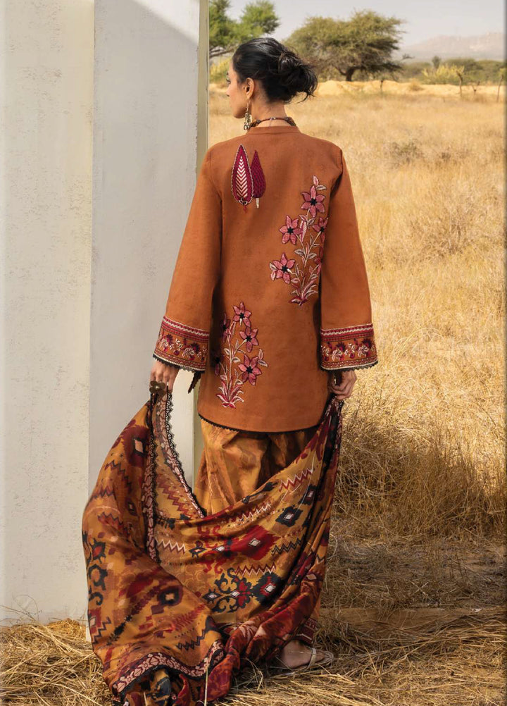 Zainab Chottani Unstitched Embroidered Luxury Lawn 3 Piece Suit ZC26ULZ D-18 ORLINA - Summer Collection