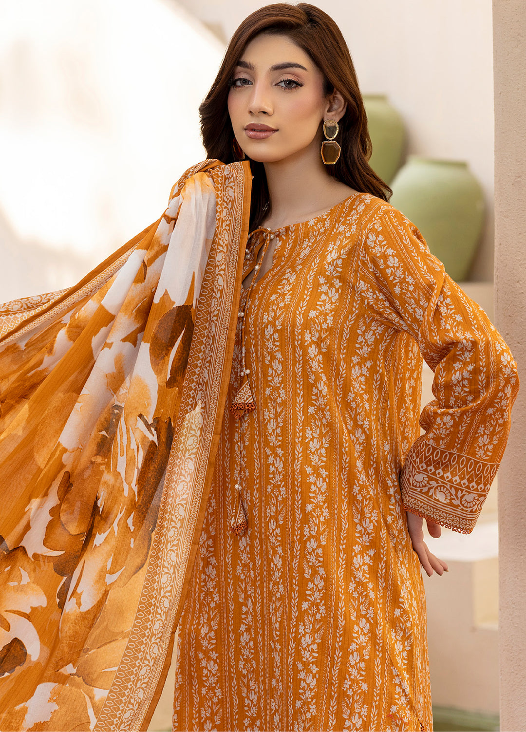 Salina by Regalia Textile Unstitched Printed Lawn 3 Piece Suit RG26PUS D-9 - Summer Collection