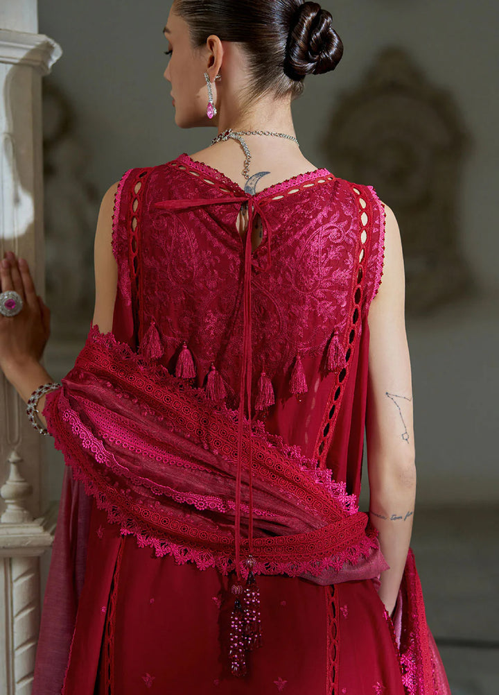 Sobia Nazir Unstitched Embroidered Luxury Lawn 3 Piece Suit SN26ULE D-09 B - Eid Collection