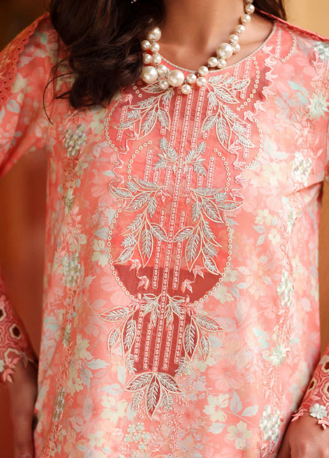 Florence by Rang Rasiya Unstitched Embroidered Lawn 3 Piece Suit RR26UFL Safina - Summer Collection