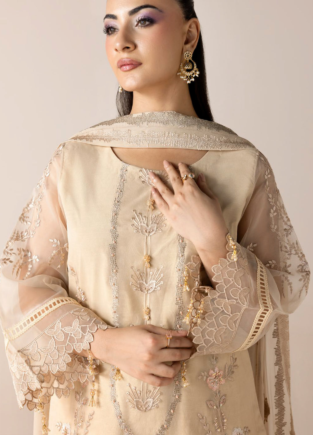 Aura by Zebtan RTW Embroidered Lawn 3 Piece Suit ZB26UAL A-07 - Festive Collection