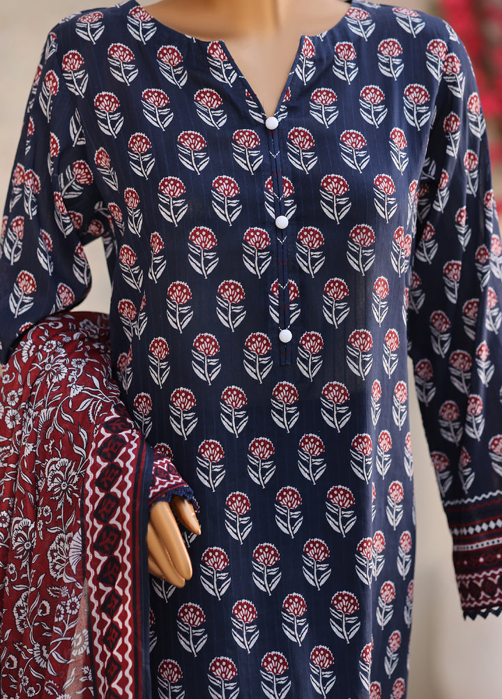 Nayab by HZ Textiles Unstitched Printed Cotton Lawn 3 Piece Suit HZ28UN NPC-05 - Casual Collection