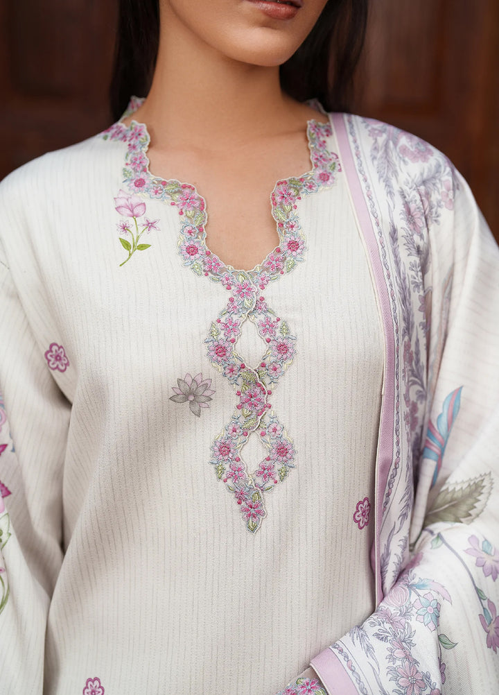 Bellini by Seran Unstitched Winter Cotail Embroidered Suits 3 Piece SN25BW Serelle - Winter Collection