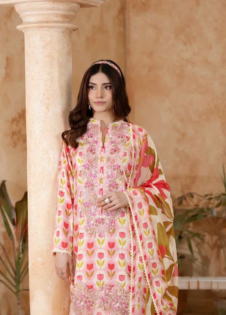 Salina by Regalia Textiles Unstitched Embroidered Lawn 3 Piece Suit RG26USVII D-9 - Summer Collection