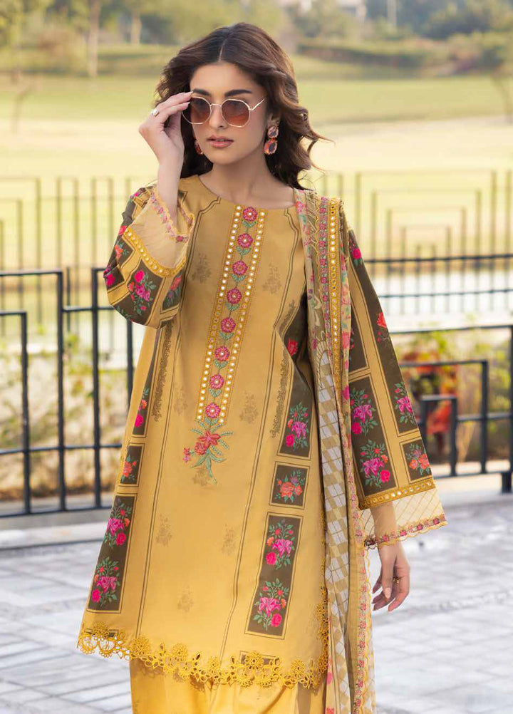 Aniiq by Charizma Unstitched Embroidered Lawn 3 Piece Suit CHR26UAL AN6-03 - Summer Collection