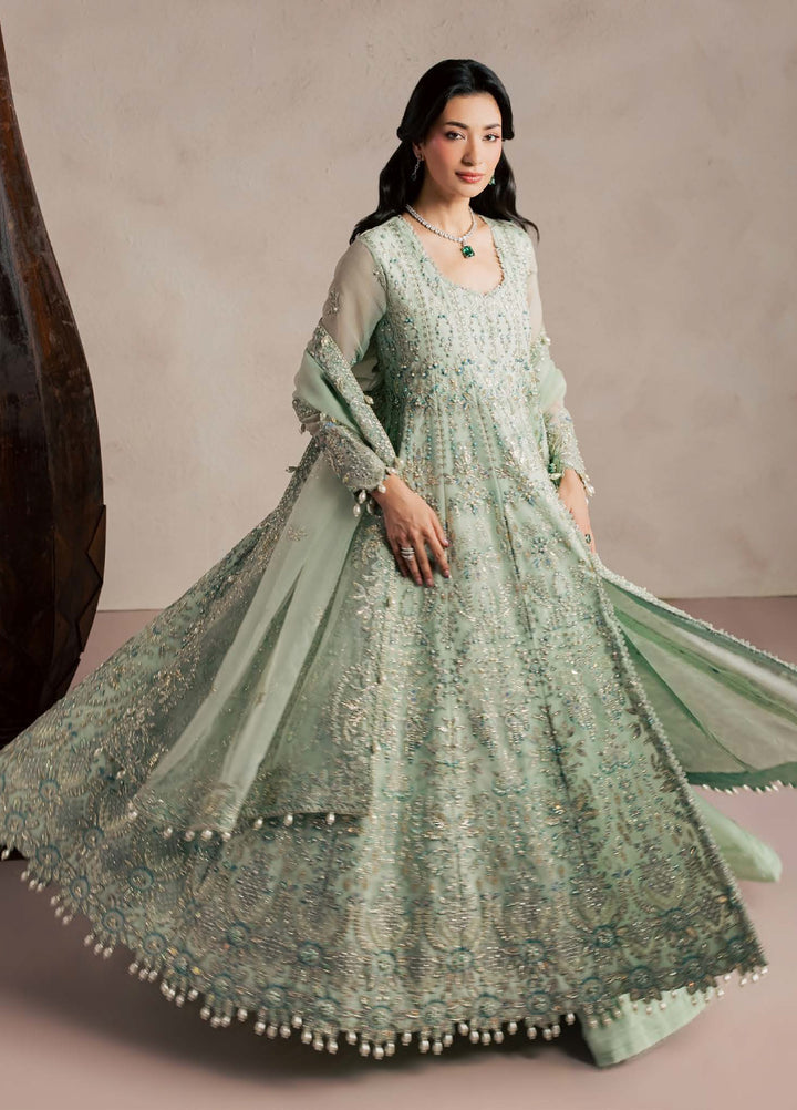 Sorelle by Aylin Unstitched Hand work Organza 3 Piece Suit AY26US Celine - Festive Collection