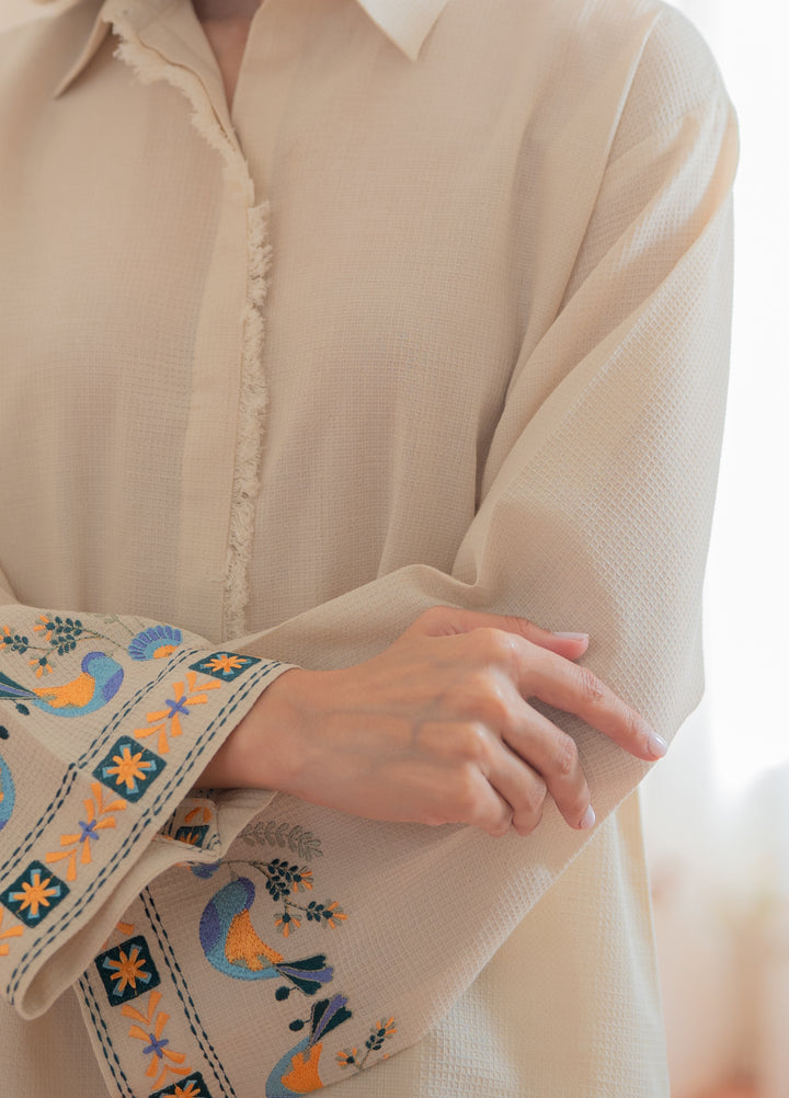 Pret Essentials by Sahar Pret Embroidered Dobby Jacquard 2 Piece SSED-ZH-V2-03 - Winter Collection