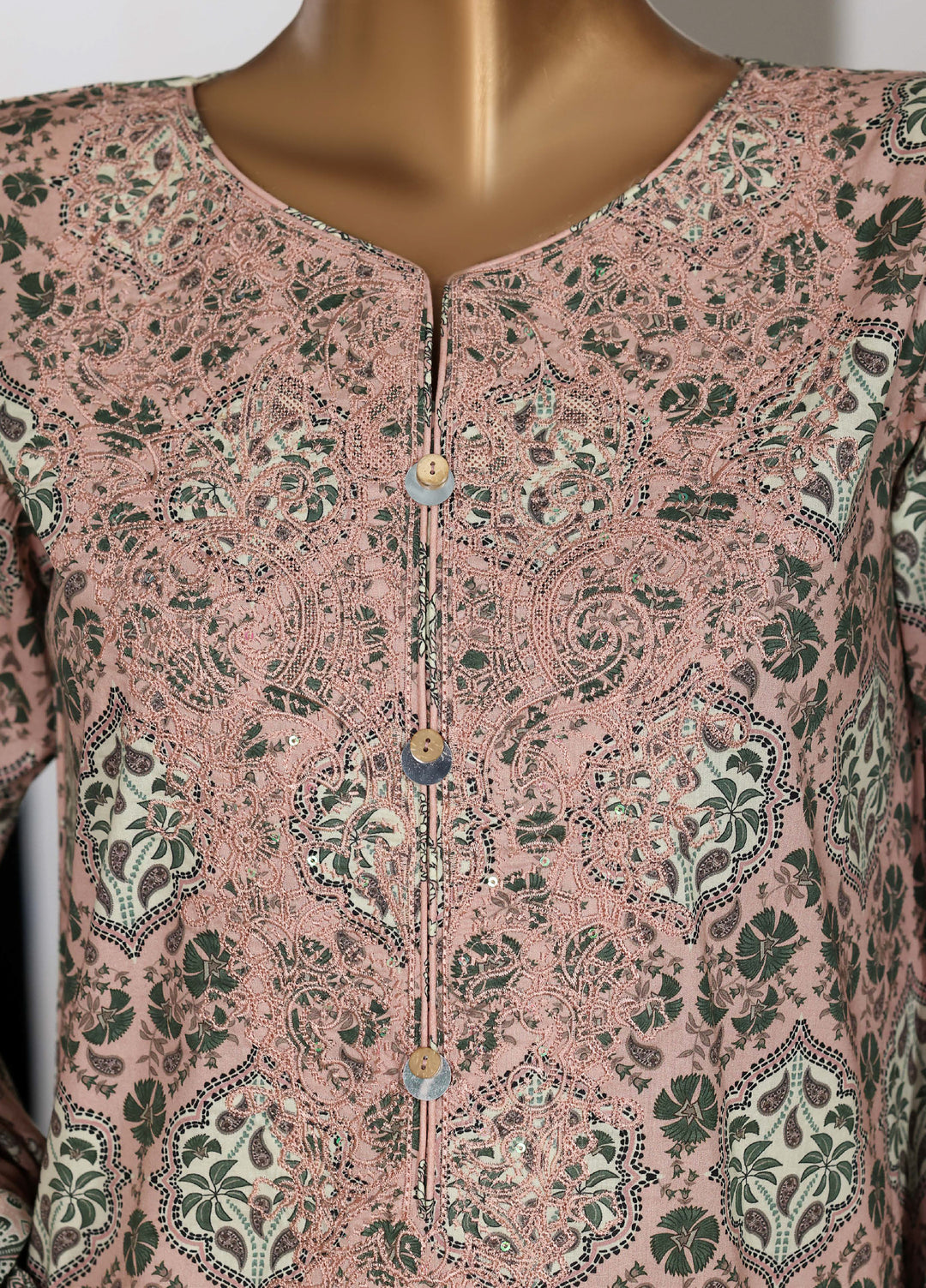 Guldozi by HZ Textiles RTW Embroidered Lawn 3 Piece Suit CPE-3P-022 - Summer Collection