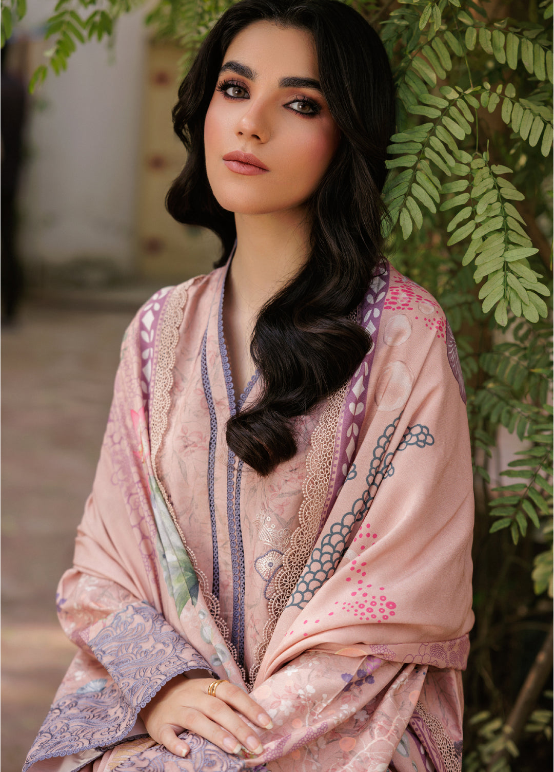 Zync by Florent Whispers Unstitched Embroidered Modal 3 Piece FL25WW FL-4A - Winter Collection