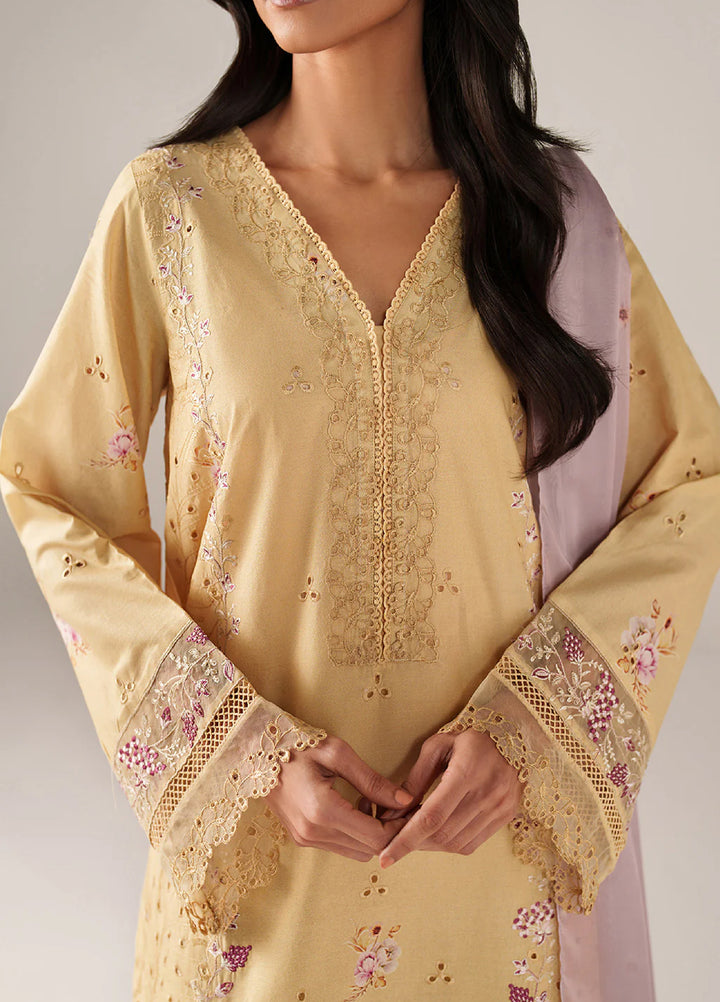 Iznik Unstitched Embroidered Lawn 3 Piece Suit IZ26US SS-11 - Summer Collection