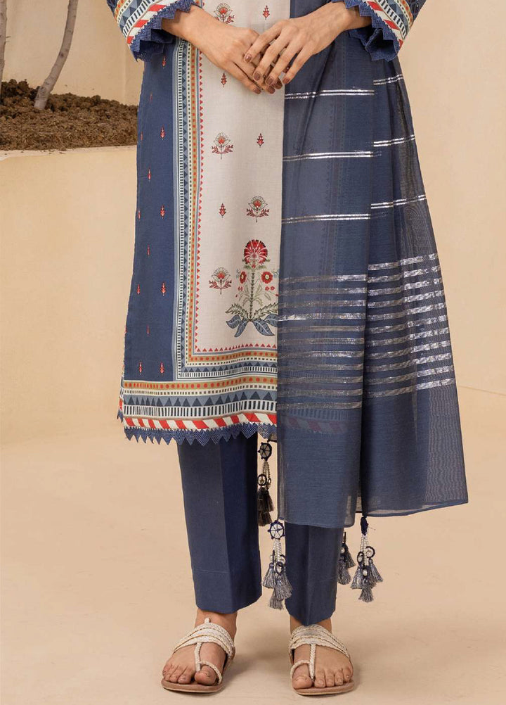 Zellbury Unstitched Printed Lawn 3 Piece Suit ZB26UC WUS26X30706 - Casual Collection