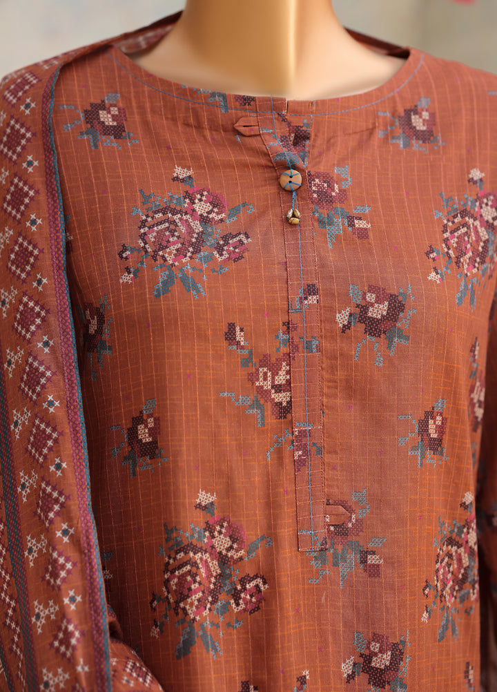 Nayab by HZ Textiles Unstitched Printed Cotton Lawn 3 Piece Suit HZ28UN NPC-08 - Casual Collection
